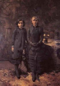 The Schlobach Sisters by Theo van Rysselberghe