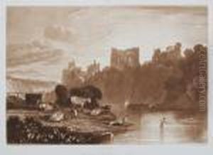 River Wye - Liber Studiorum by Joseph Mallord William Turner