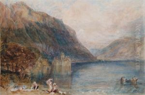 Chilen Castle, Lake Geneva by Joseph Mallord William Turner