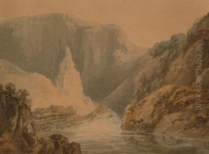 'valley Of Vaucluse'. by Joseph Mallord William Turner