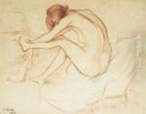 Nu Assis by Suzanne Valadon