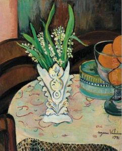 Bouquet De Muguet Dans Un Vase by Suzanne Valadon