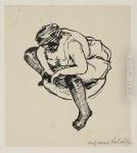 Le Bidet>. by Suzanne Valadon