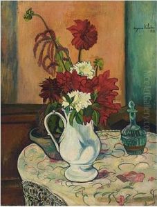 Nature Morte Au Vase De Fleurs by Suzanne Valadon