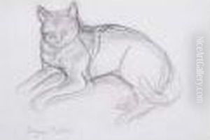 Chat Couche by Suzanne Valadon