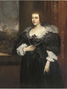 Portrait Of A Lady by Sir Anthony Van Dyck