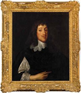 Portrait Of Paul Viscount Bayning by Sir Anthony Van Dyck