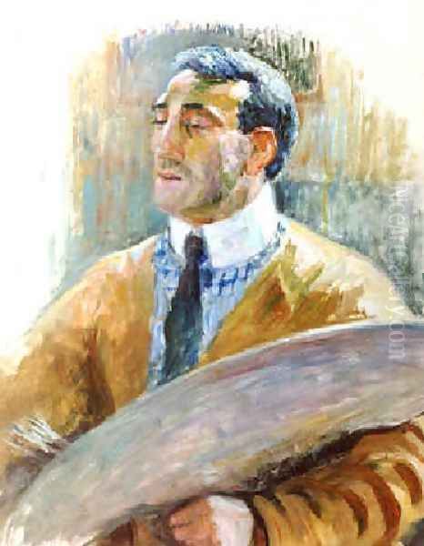 Auto Portrait A La Palette - view 1