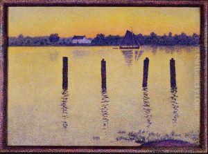Voiliers Sur L'escaut by Theo van Rysselberghe