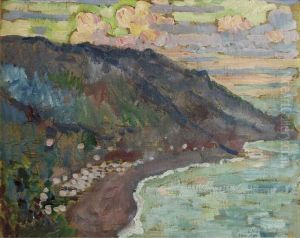 Le Detroit De Messine, Sicily (recto); A View On The Vesuvius(verso)