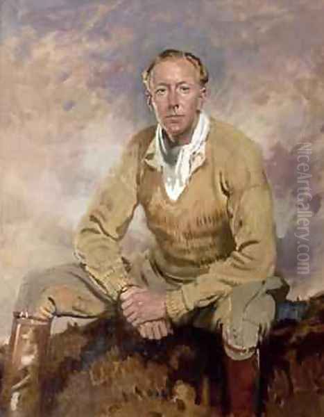 Portrait of Colonel Hugh Richard Arthur Grosvenor 1879-1953 2nd Duke of Westminster - view 1