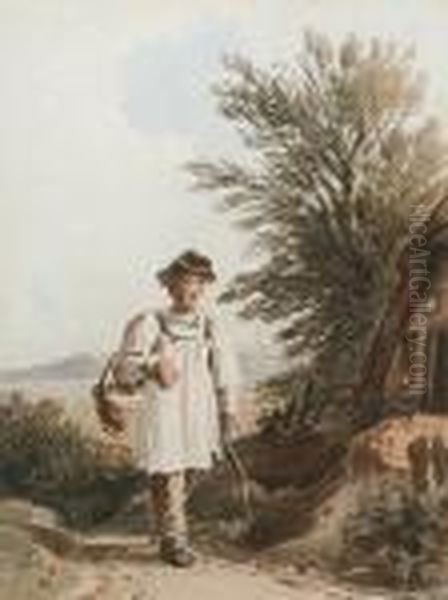 A Young Peasant Boy - view 1