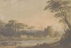 A Fortified Village By A River A Fortified Village By A River
