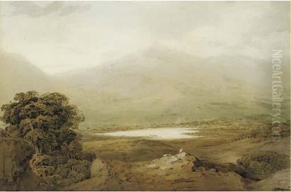 View Of Snowdon, North Wales - view 1