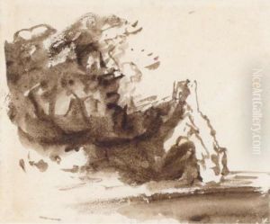 A Cottage Amid Trees