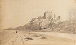 North West View Of Bamburgh Castle