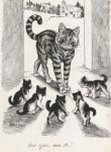 Are You Our Pa? by Louis Wain