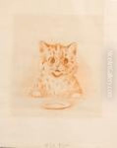 Milk Please by Louis Wain