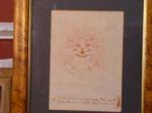 Cheekykitten, Inscribed: "those
With Feelings Wondrous Kind Can Love Withkittens Even Blind by Louis Wain
