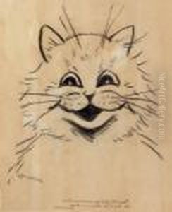 The Happy Cat by Louis Wain