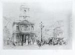 St Mary Le Strand, London by William Walcot