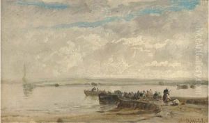On The Dutch Coast by James Webb
