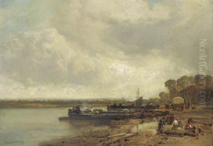 Loading The Barges by James Webb