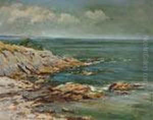 A Rocky Coast by Constantin Alexandr. Westchiloff