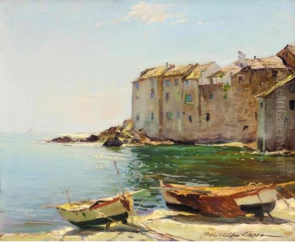 Fishermen's Houses In Erbalunga, Corsica - view 1
