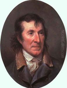 Portrait of Gilbert Stuart 1805 by Charles Willson Peale