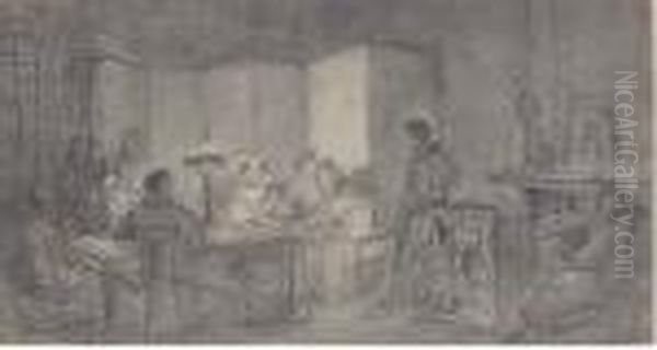 Card Players - view 1