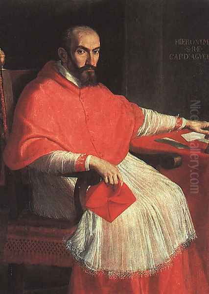 Portrait of Cardinal Agucchi 1605 - view 1