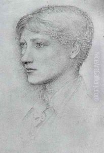Portrait of the Artist's son, Philip Burne-Jones by Sir Edward Coley Burne-Jones