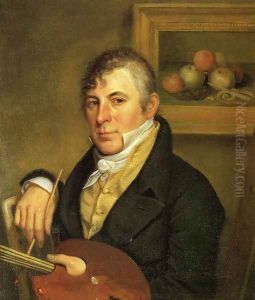 Portrait of Raphaelle Peale 1822 by Charles Willson Peale
