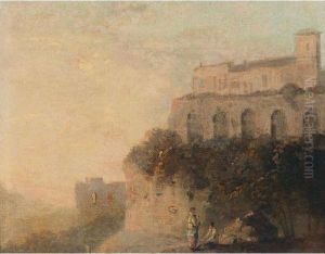 Vue De La Campagne Romaine by Richard Wilson
