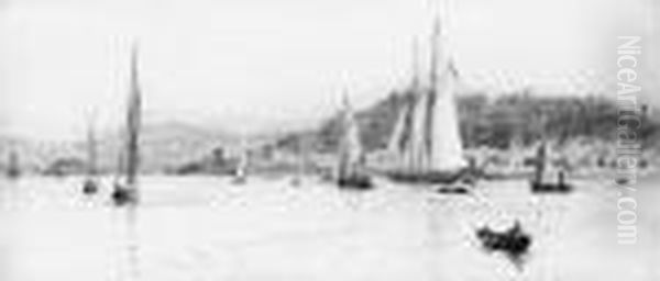 On The Clyde; And At The Harbour Mouth, Portsmouth - view 1