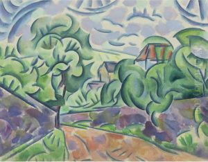 La Route En Campagne by Vladimir Baranoff-Rossine