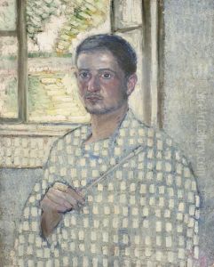 Self-portrait With Brush