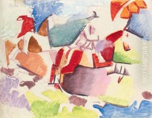 Composition by Vladimir Baranoff-Rossine