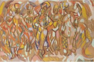 People by Vladimir Baranoff-Rossine