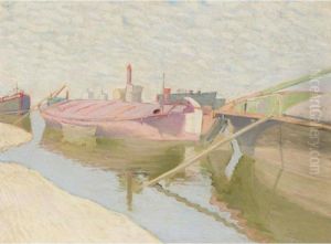 Barges On The Canal