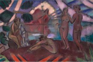 The Bathers, Circa 1911 The Bathers, Circa 1911