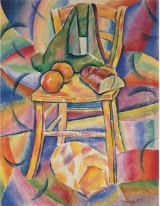 Still Life With Chair by Vladimir Baranoff-Rossine