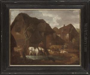 The Farmyard by Thomas Barker of Bath