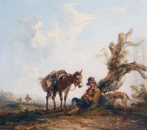 A Wayside Rest by Thomas Barker of Bath