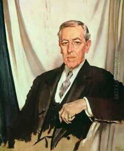 Portrait of Woodrow Wilson 1856-1924 c.1919