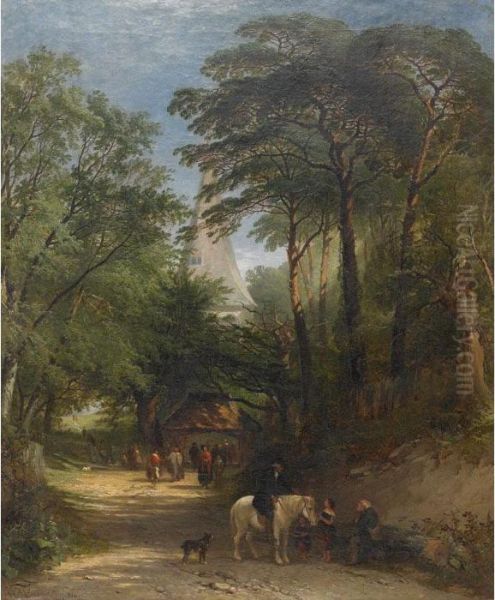 The Village Church by Henry John Boddington