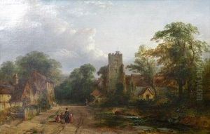 A View Of Chevening Church,
Kent by Henry John Boddington