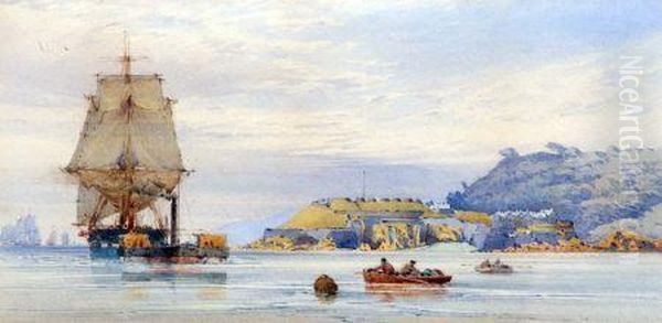 Shipping Off A Coast - view 1