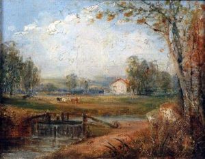 Landscape Near Woodbridge by Thomas Gainsborough